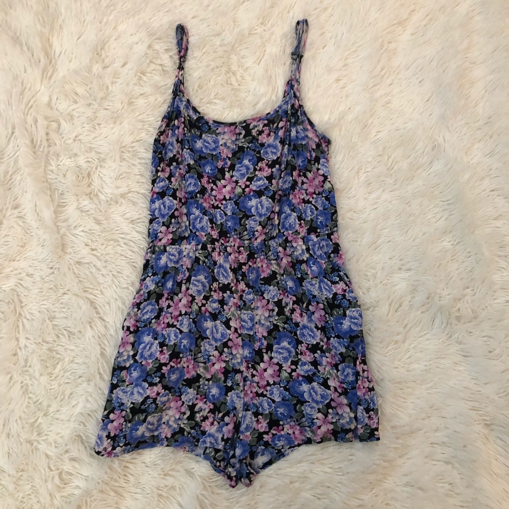 Forever 21 Floral Romper